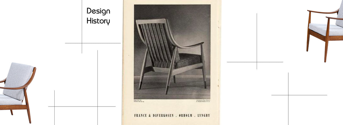 Peter Hvidt & Orla Mølgaard-Nielsen Model FD-146 Lounge Chair 