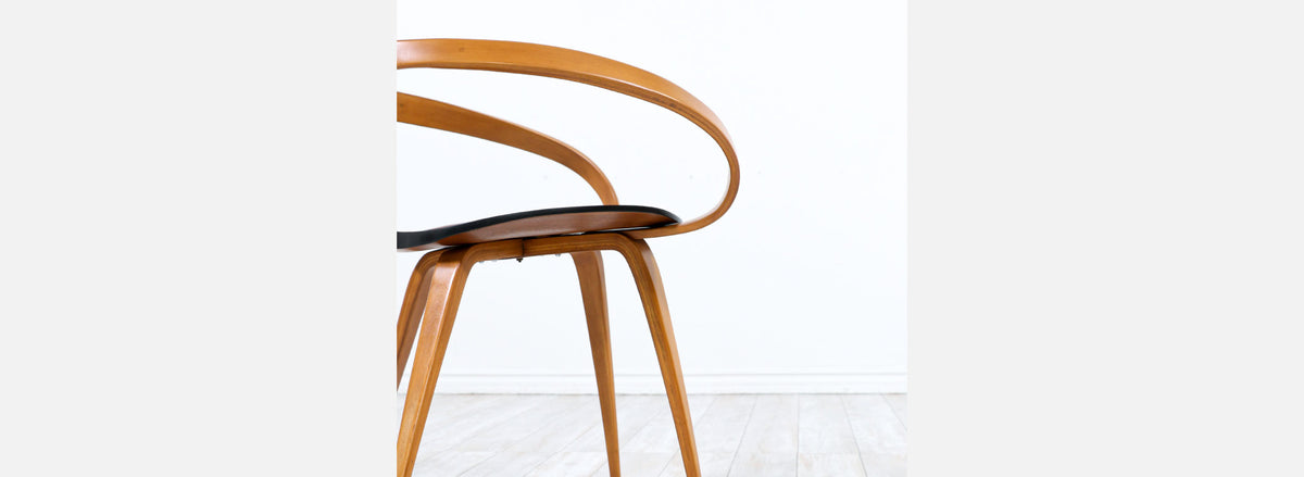 Mid-Century Modern "Pretzel" Armchair by Norman Cherner for Plycraft 