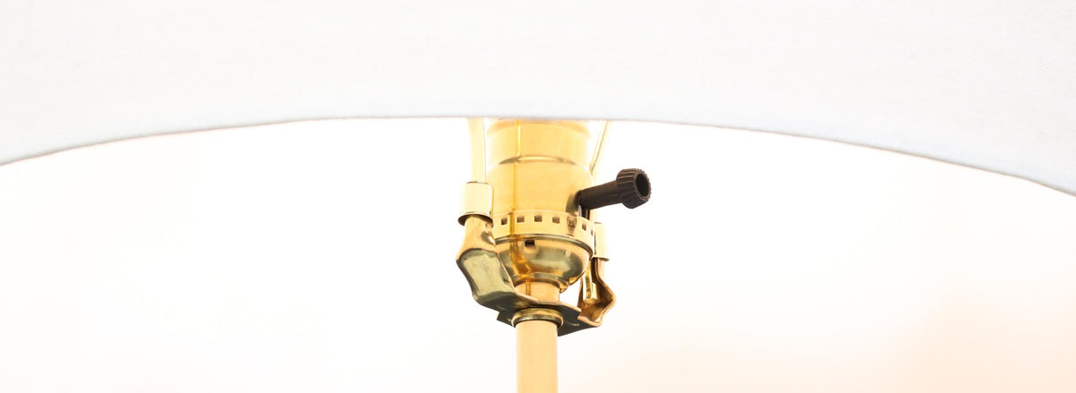Mid-Century Sculpted Table Lamp by Roller Lamp Co.
