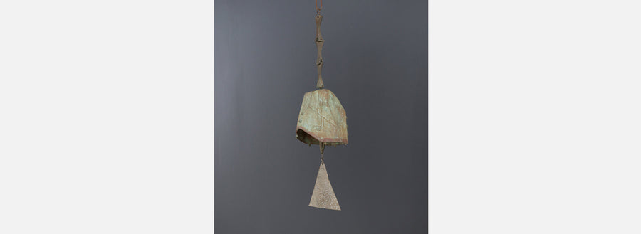 Paolo Soleri Sculpted Bronze Wind Chime Bell for Arcosanti