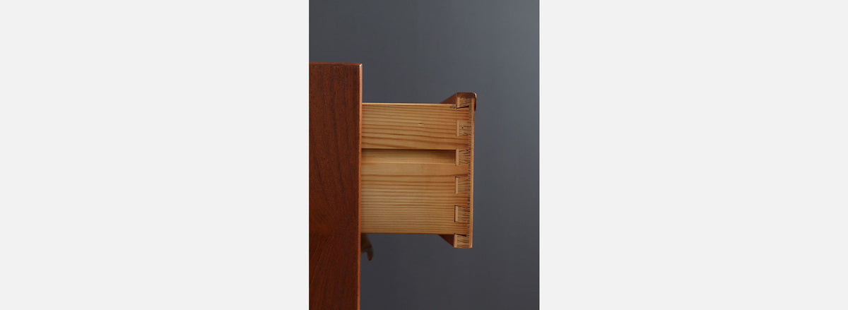 Mid-Century Danish Modern 8-Drawer Teak Dresser