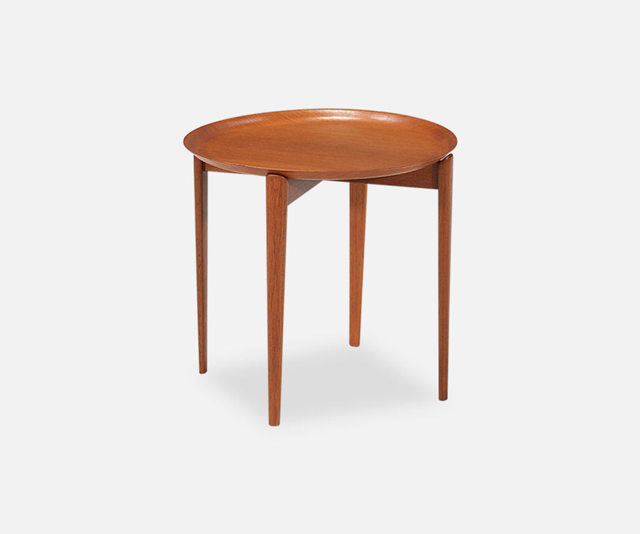 Swedish Modern Teak Tray Side Table