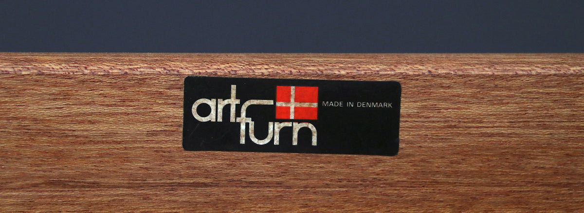 Danish Modern 6-Drawer Teak Dresser by Art Furn
