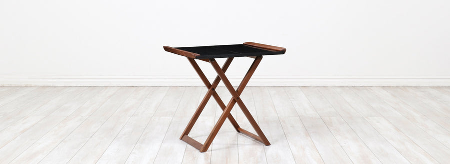 Mid-Century Modern Folding Side Table