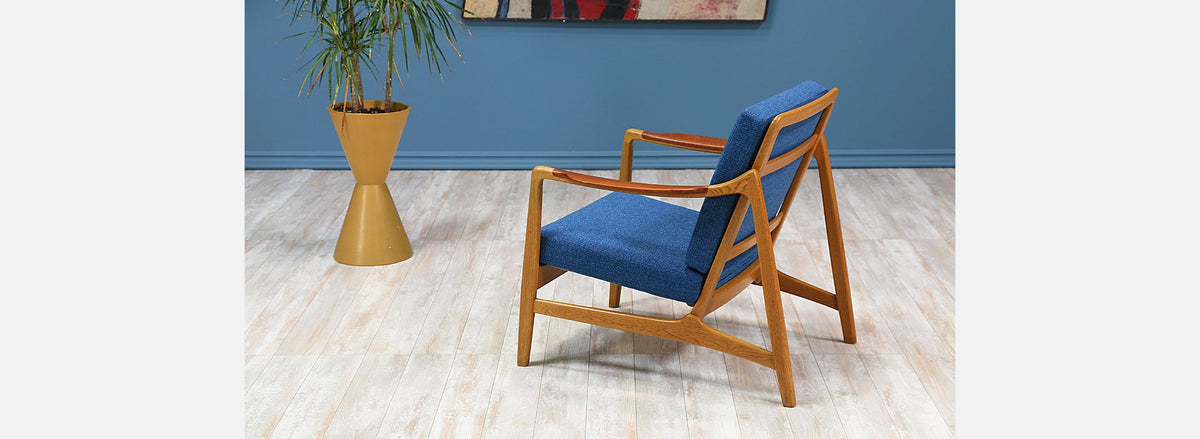 Tove & Edvard Kindt-Larsen Teak Lounge Chair for France & Daverkosen
