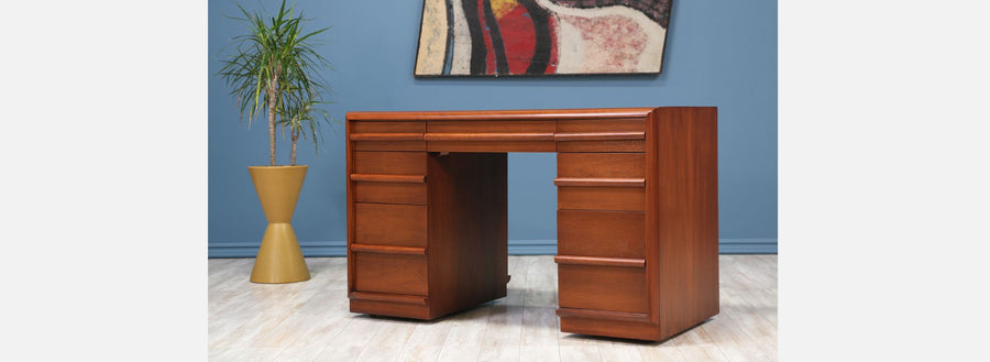 T.H. Robsjohn Gibbings Desk for Widdicomb