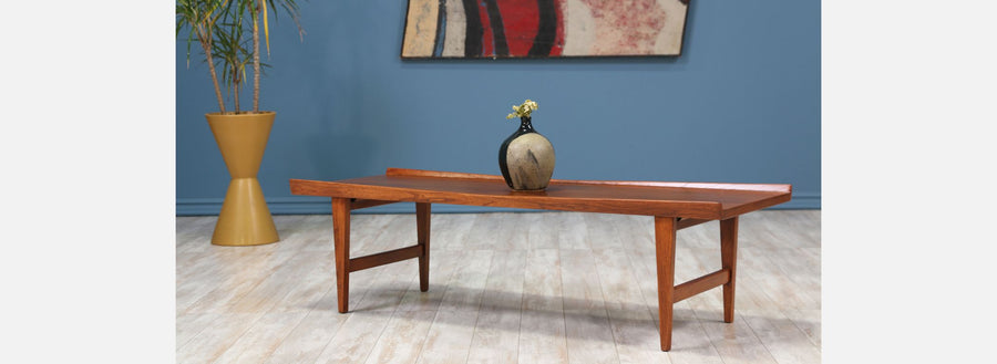 Drexel Coffee Table with Inlaid Rosewood Top