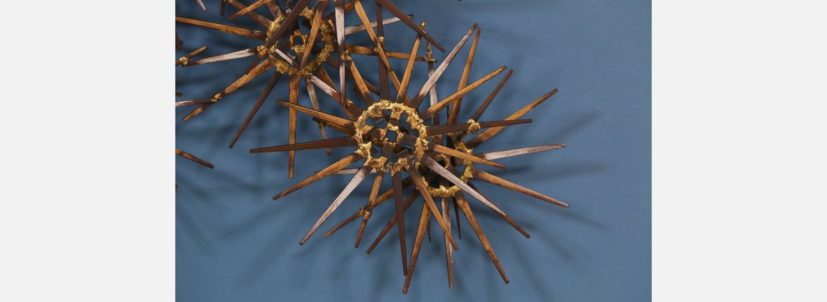 Marc Weinstein Starburst Wall Sculpture