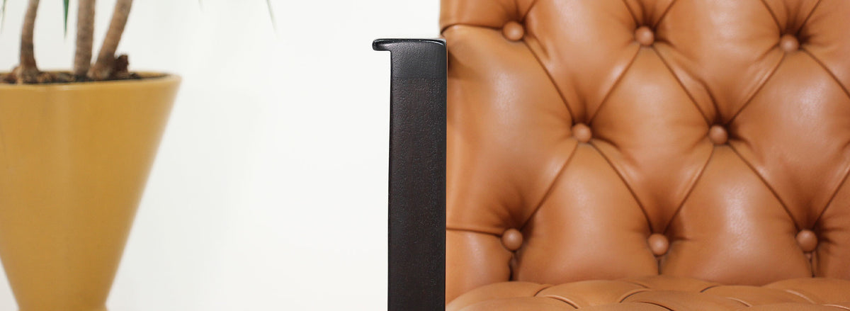 Edward J. Wormley Tufted Lounge Chair for Dunbar