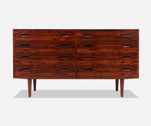 Danish Modern Rosewood Dresser by Carlo Jensen for Hundevad & Co. 