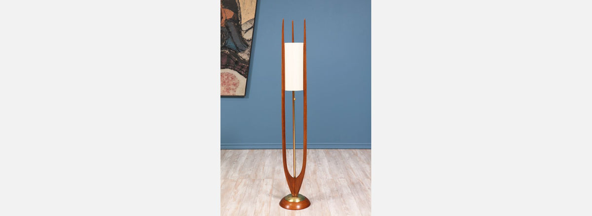 Mid-Century Floor Lamp by Modeline
