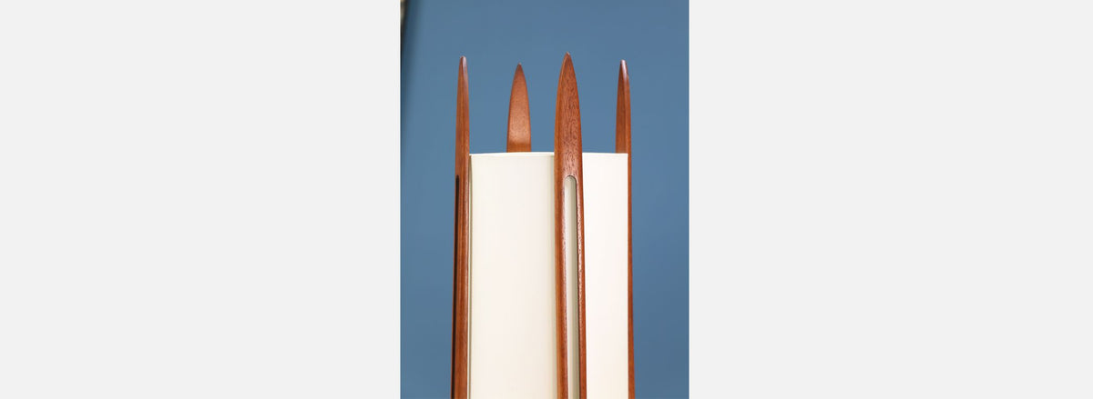 Mid-Century "Torch" Style Floor Lamp by Modeline