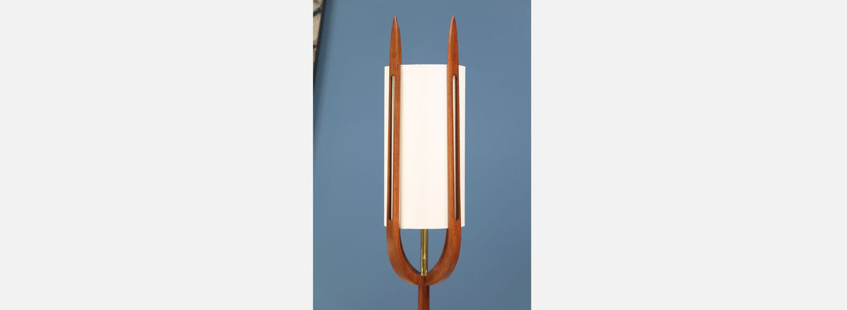 Mid-Century "Torch" Style Floor Lamp by Modeline