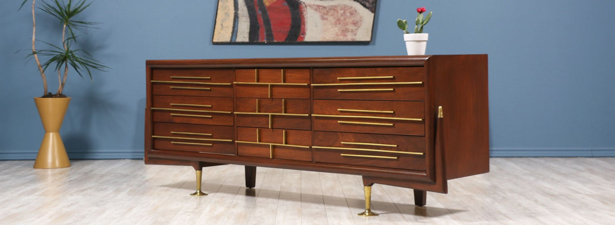 Mexican Modernist Surrealist Dresser by Frank Kyle