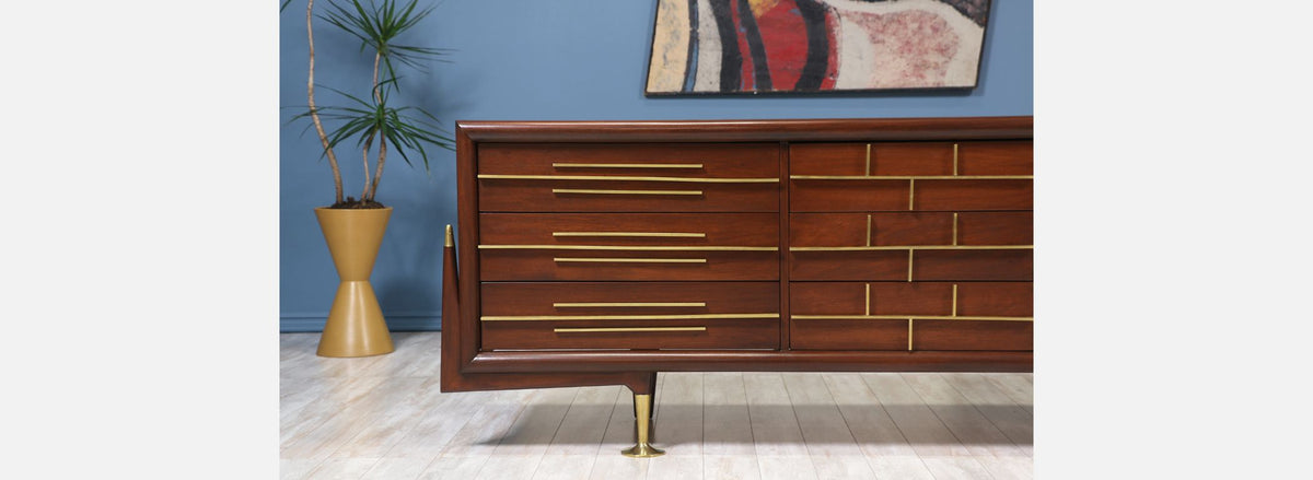 Mexican Modernist Surrealist Dresser by Frank Kyle