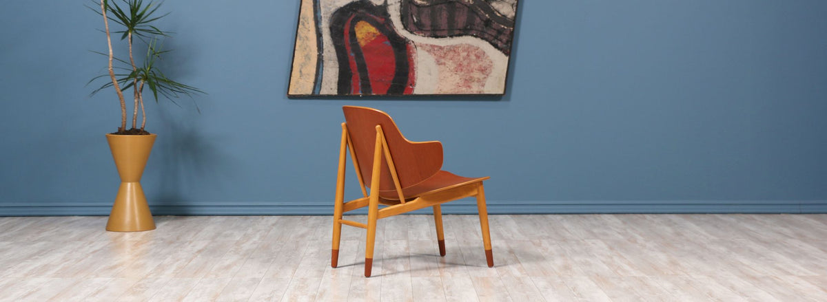 Ib Kofod-Larsen Shell Chairs for Christiansen & Larsen 
