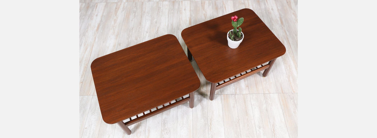 Greta M. Grossman Two-Tier Side Tables for Glenn of California