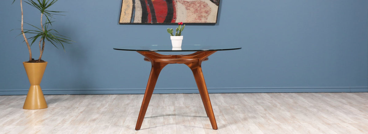 Adrian Pearsal Model 1135-T48 Dining Table for Craft Associates
