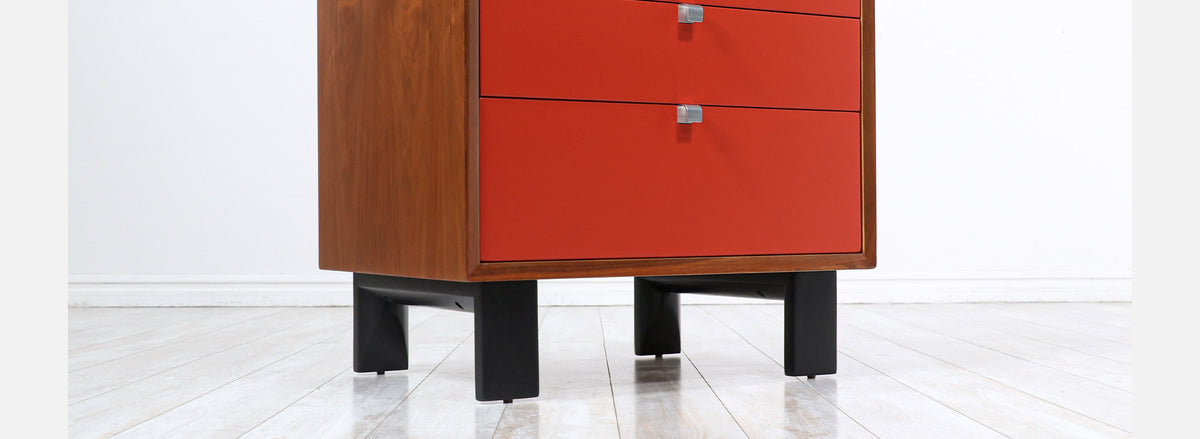 George Nelson Lacquered Chest of Drawers for Herman Miller