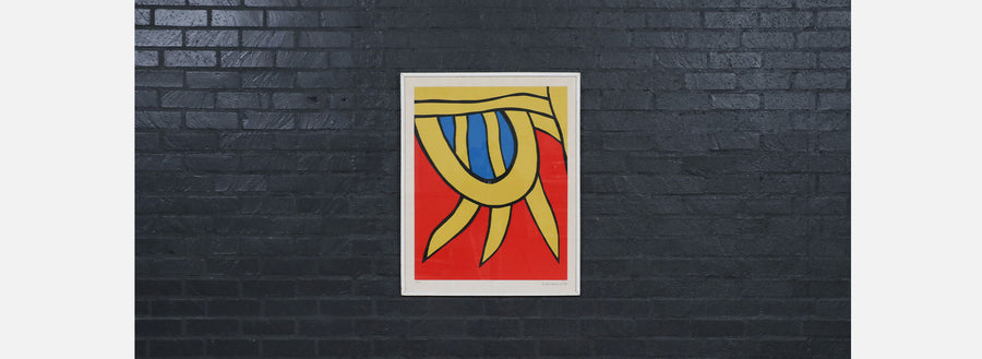 1964 Nicholas Krushenick Color Lithograph 15/100