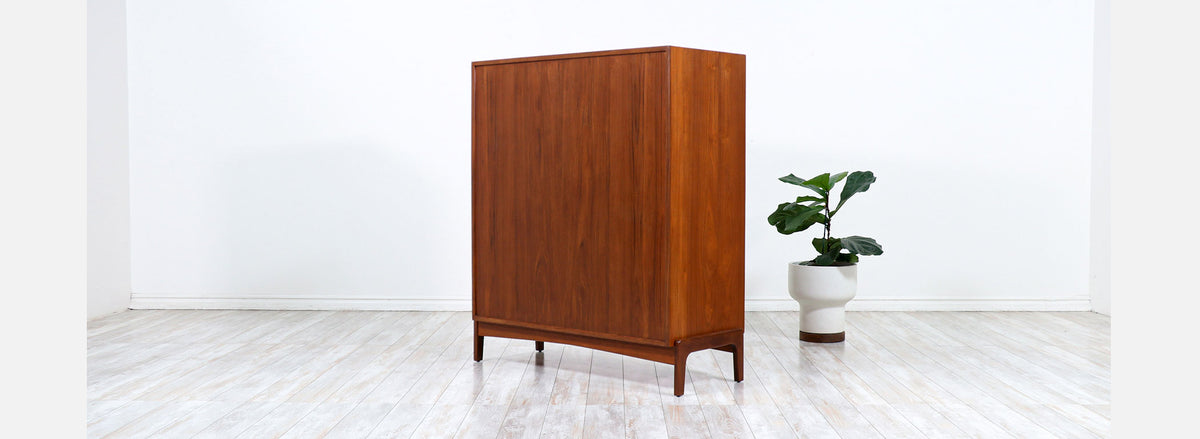 Danish Modern Teak Chest of Drawers by William Watting