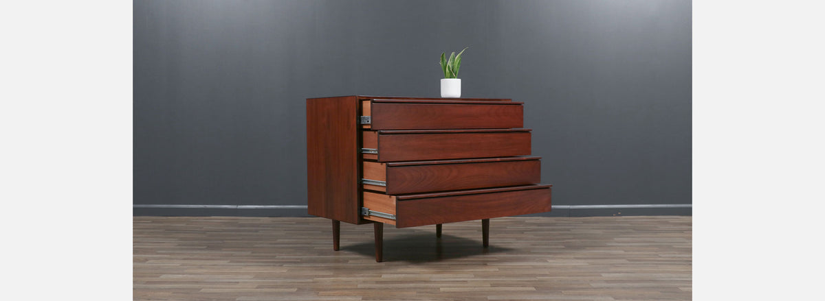 Scandinavian Modern Rosewood Dresser by Westnofa Furniture