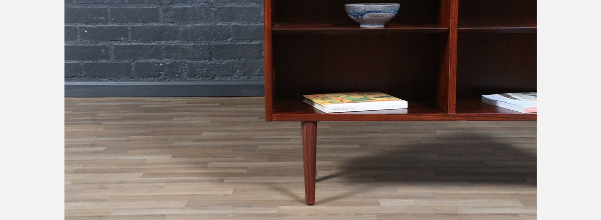 Carlo Jensen Danish Modern Bookshelf in Brazilian Rosewood