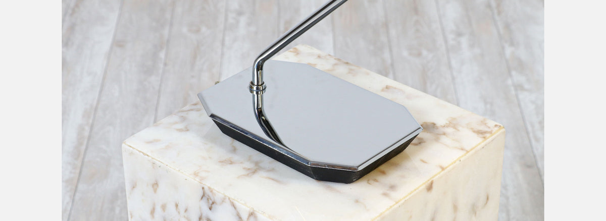 Mid-Century Modern Chrome Table Lamp by Koch & Lowy 