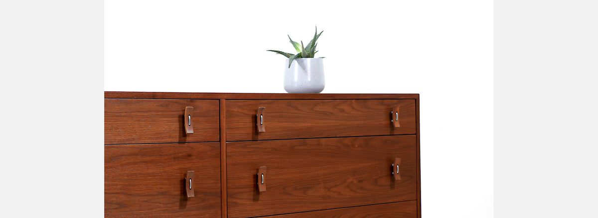 California Modern 6-Drawer Dresser by Stanley Young 