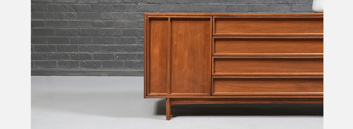Californian Modern Credenza by John Keal for Brown Saltman