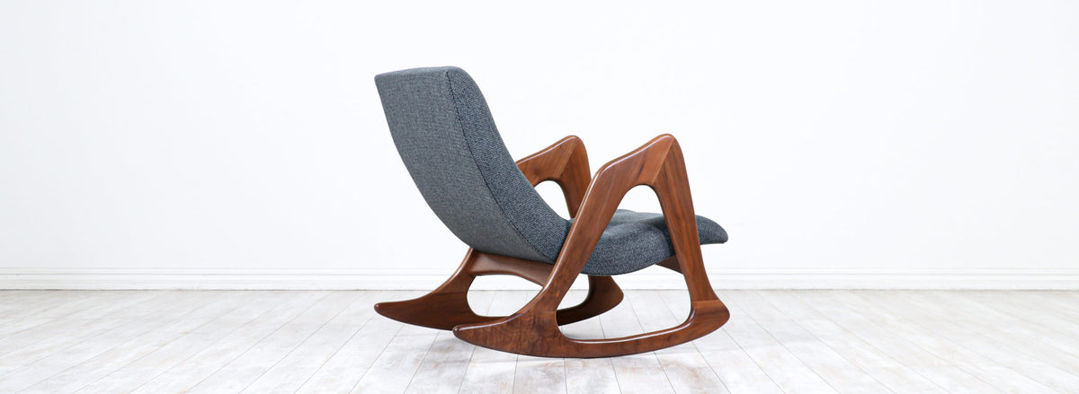 Adrian Pearsall Model 812-CR Sculpted Rocking Chair for Craft Associates