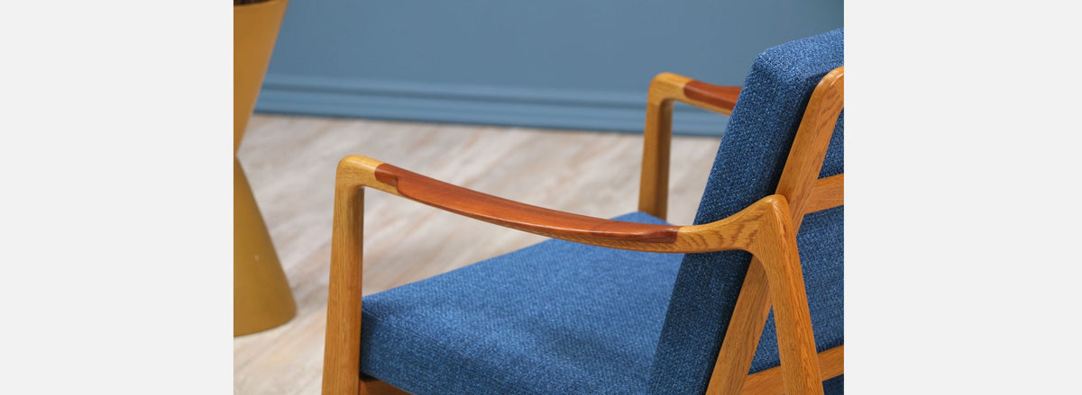 Tove & Edvard Kindt-Larsen Teak Lounge Chair for France & Daverkosen