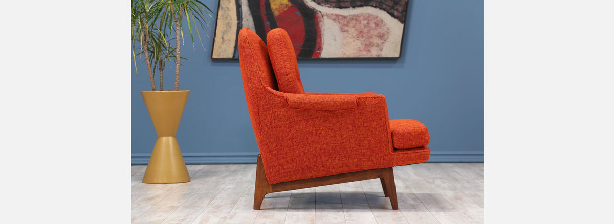 Roger Sprunger Model #484 Easy Lounge Chairs for Dunbar