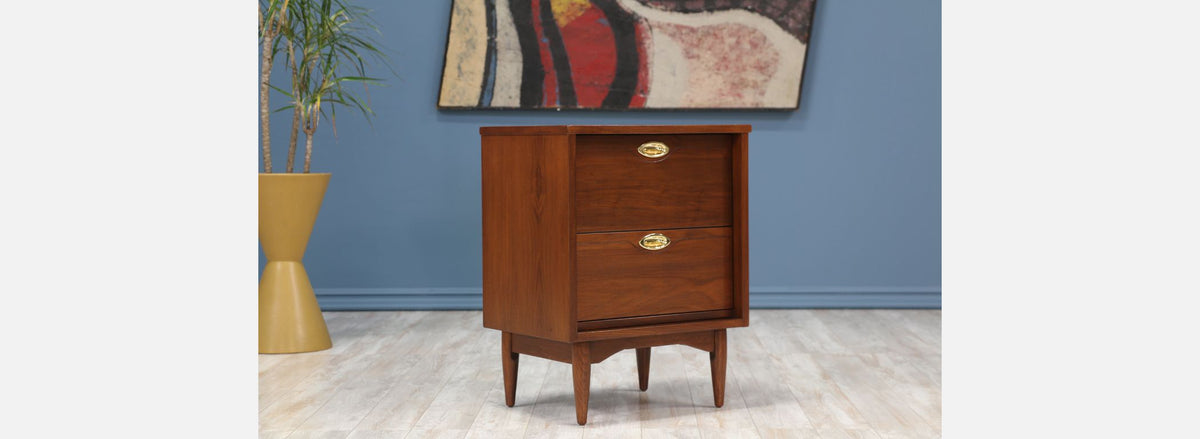 Mid Century “Mainline” Nights Stands by Hooker