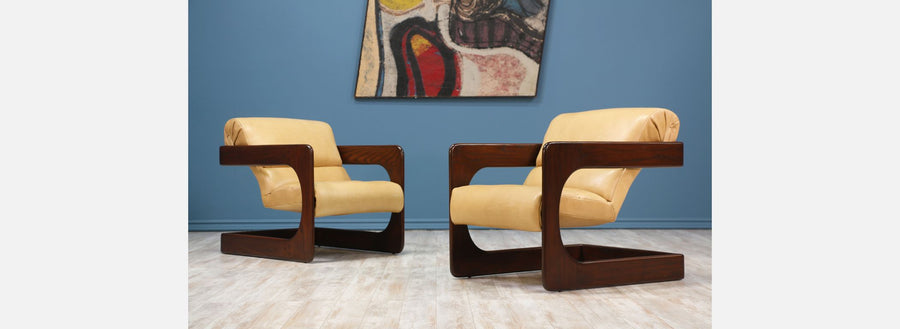 Lou Hodges Lounge Chairs for California Design Group