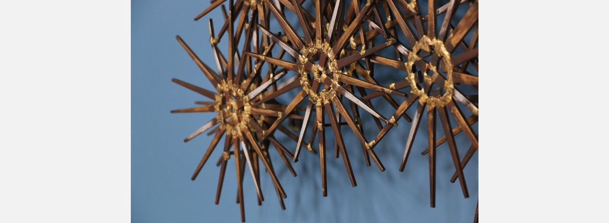 Marc Weinstein Starburst Wall Sculpture