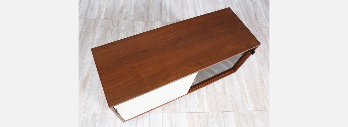 Florence Knoll Lacquered & Walnut Credenza