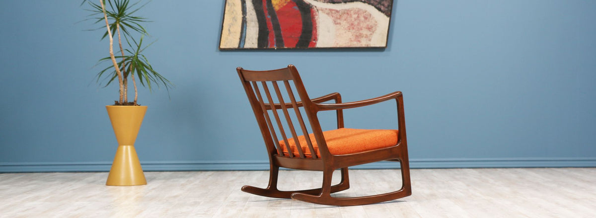 Ole Wanscher Rocking Chair for France & Søn