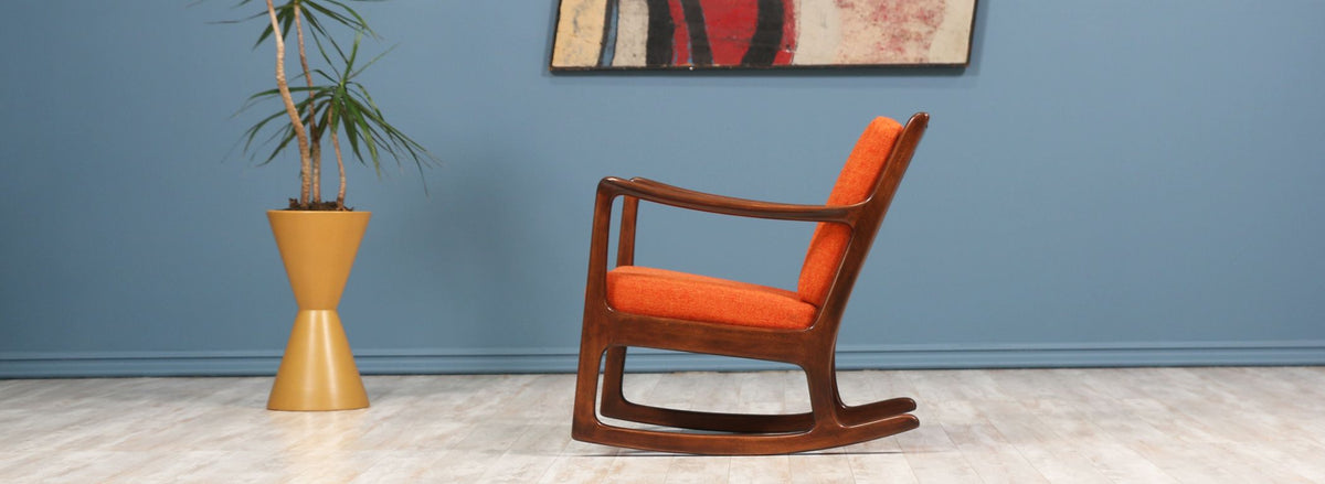 Ole Wanscher Rocking Chair for France & Søn