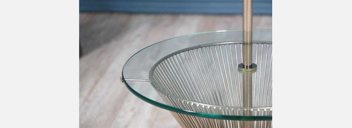 Warren Platner Style Lamp Side Tables by Laurel Lamp Co.