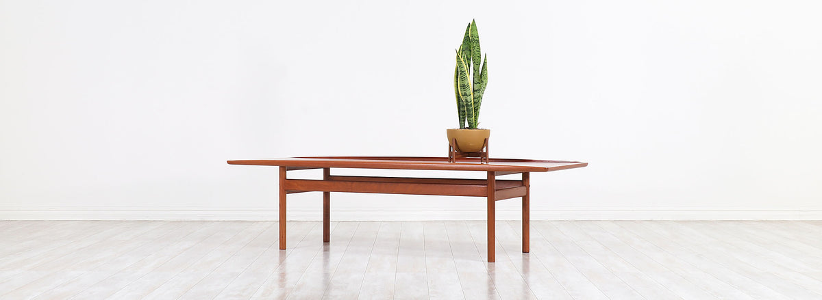 Grete Jalk Teak Coffee Table for Glostrup Møbelfabrik