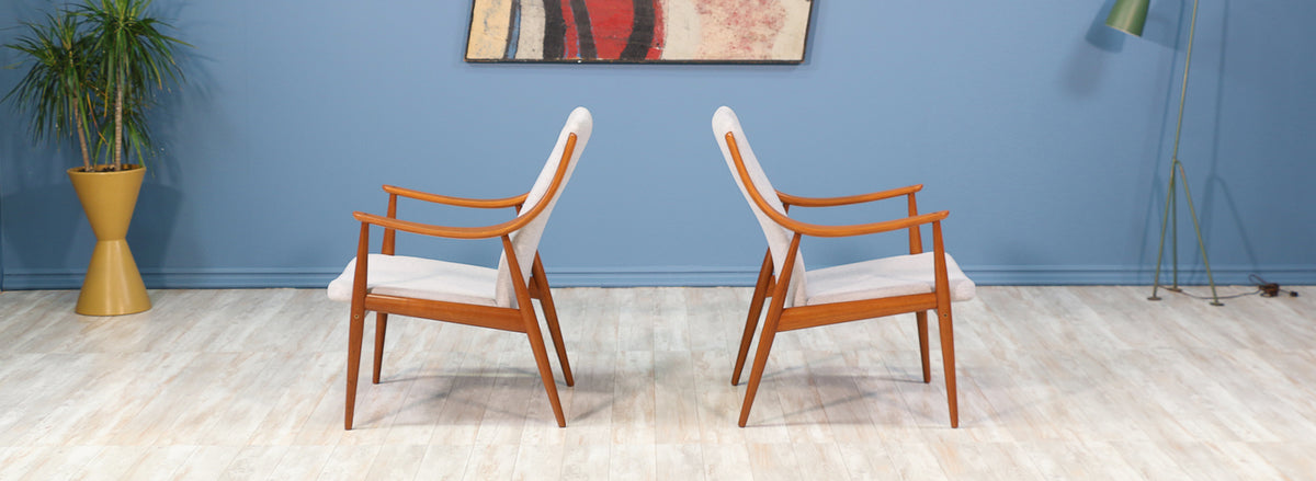 Peter Hvidt & Orla Mølgaard-Nielsen Lounge Chairs for France & Søn 2