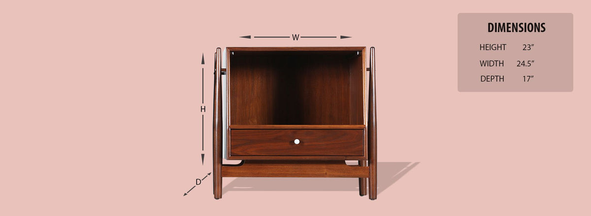 Kipp Stewart & Stewart MacDougall “Declaration” Night Stands for Drexel