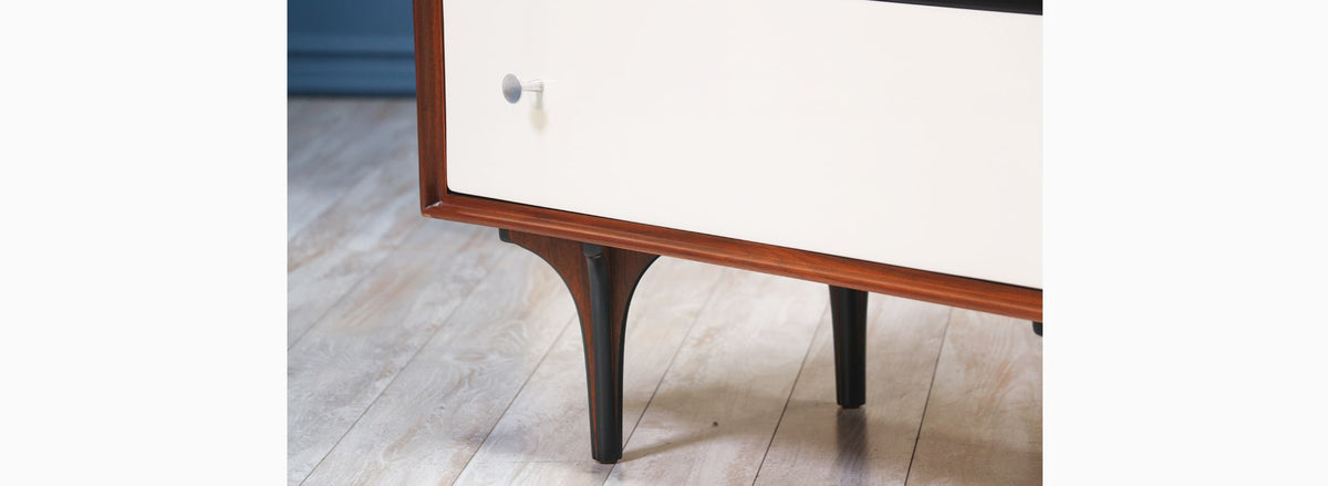 Richard Thompson Walnut Chest of Drawers for Glenn of California