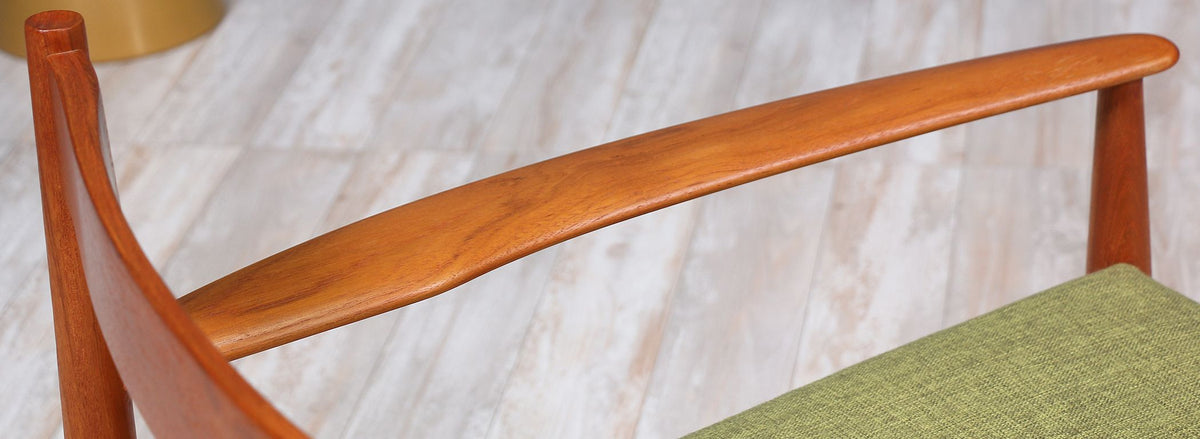 Grete Jalk Teak Lounge Chair for France & Søn 2