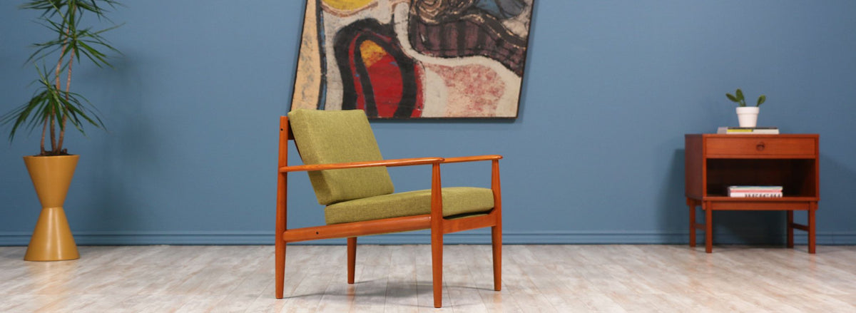 Grete Jalk Teak Lounge Chair for France & Søn 2