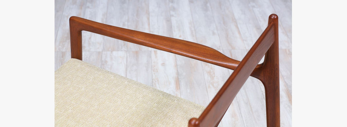Folke Ohlsson Model 74-C Walnut Lounge Chair for Dux 2