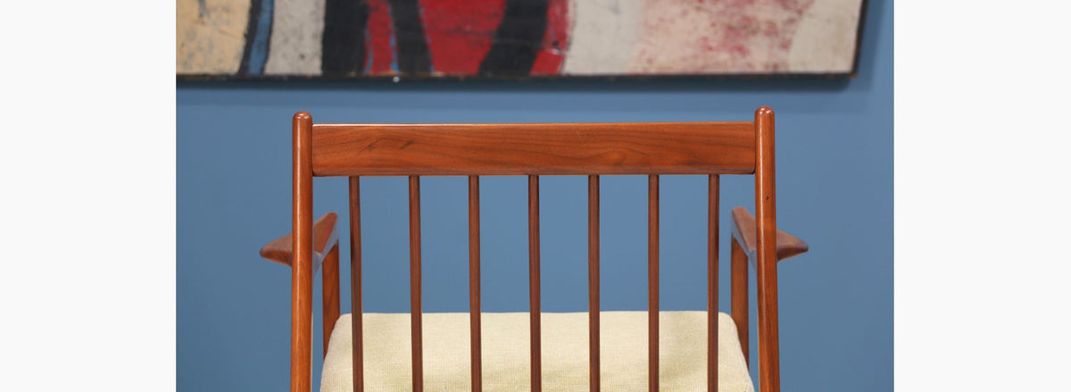 Folke Ohlsson Model 74-C Walnut Lounge Chair for Dux 2