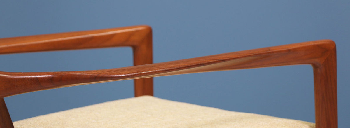 Folke Ohlsson Model 74-C Walnut Lounge Chair for Dux 2