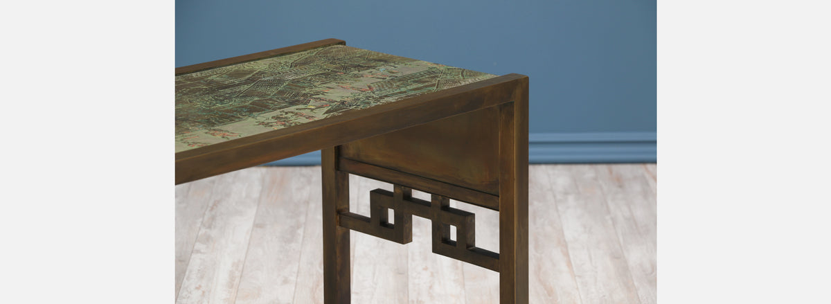 Philip and Kelvin LaVerne “Spring Festival” Console Table